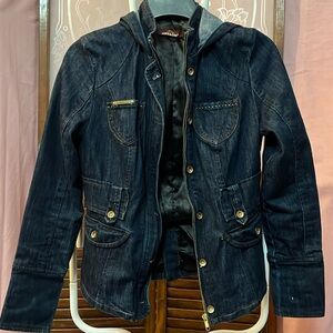 Super Nice Jordache Jean hoodie jacket